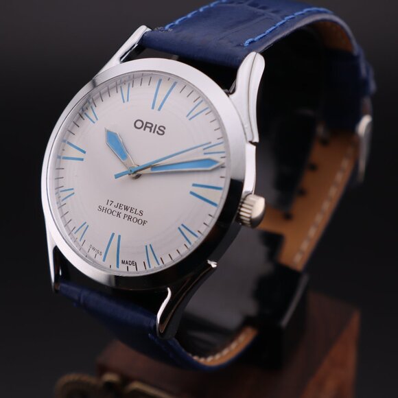 Oris Vintage Swiss 17 Jewels Hand-Wound Mechanical Men's Watch - FREE SHIPPING - Picture 2 of 12